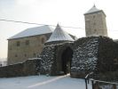 hrad Švihov v zimním hávu